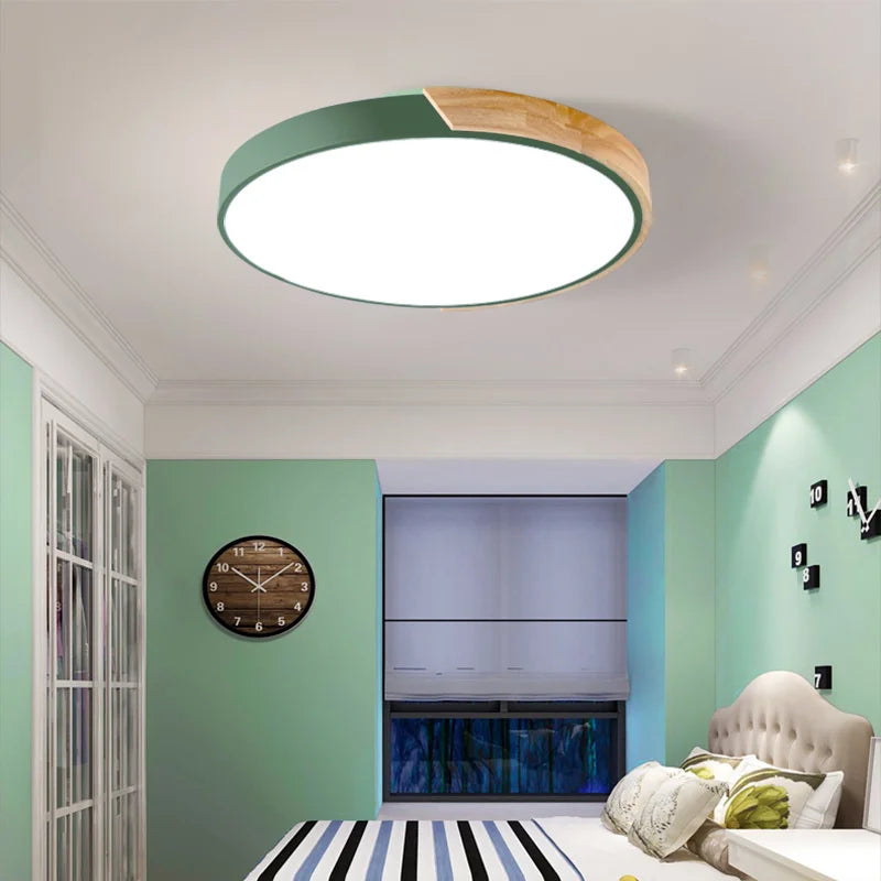 Wood Ceiling Led