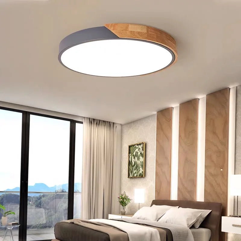 Wood Ceiling Led