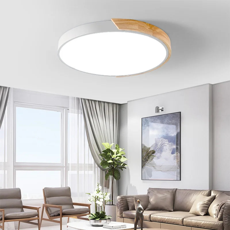 Wood Ceiling Led