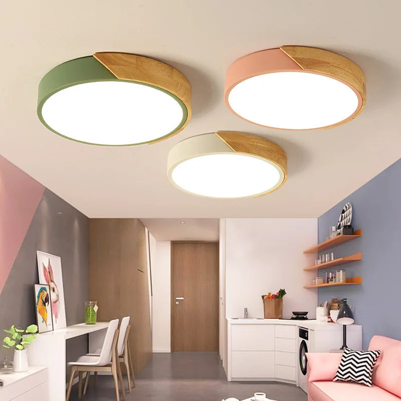 Wood Ceiling Led