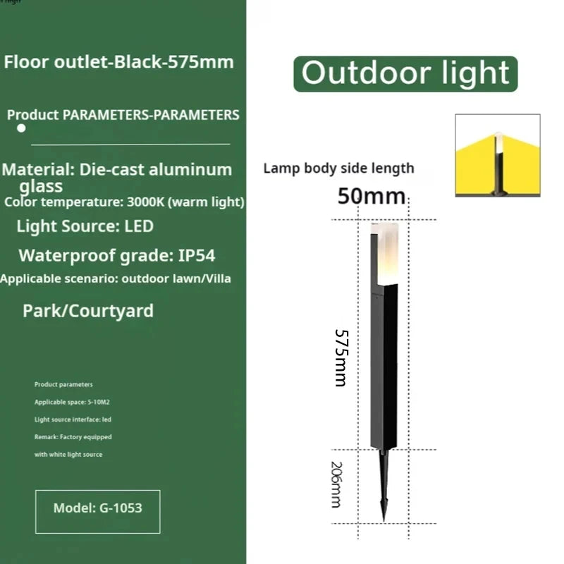 Cylinder Outdoor Led