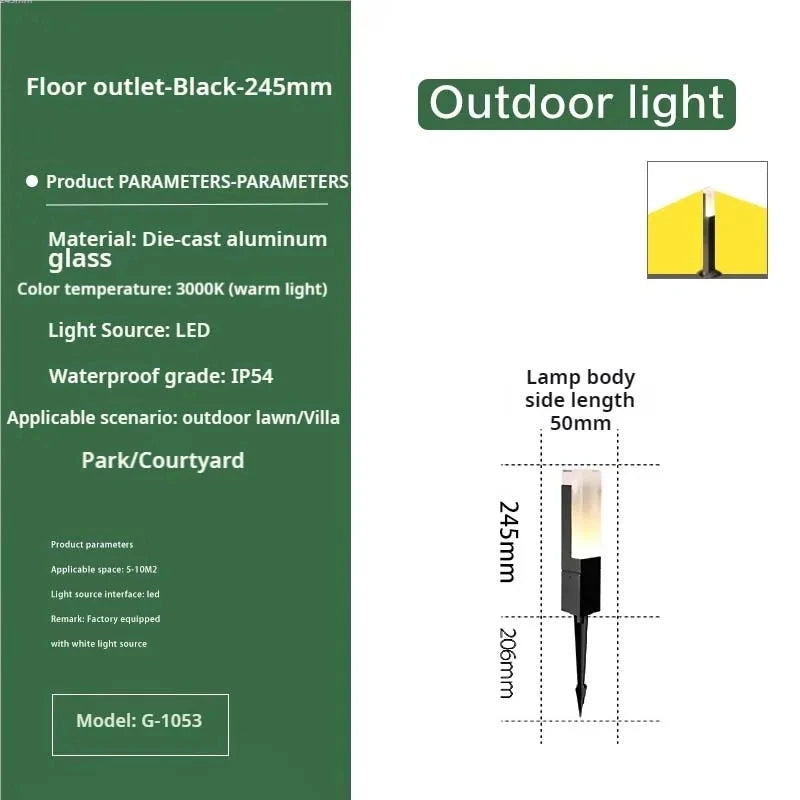 Cylinder Outdoor Led