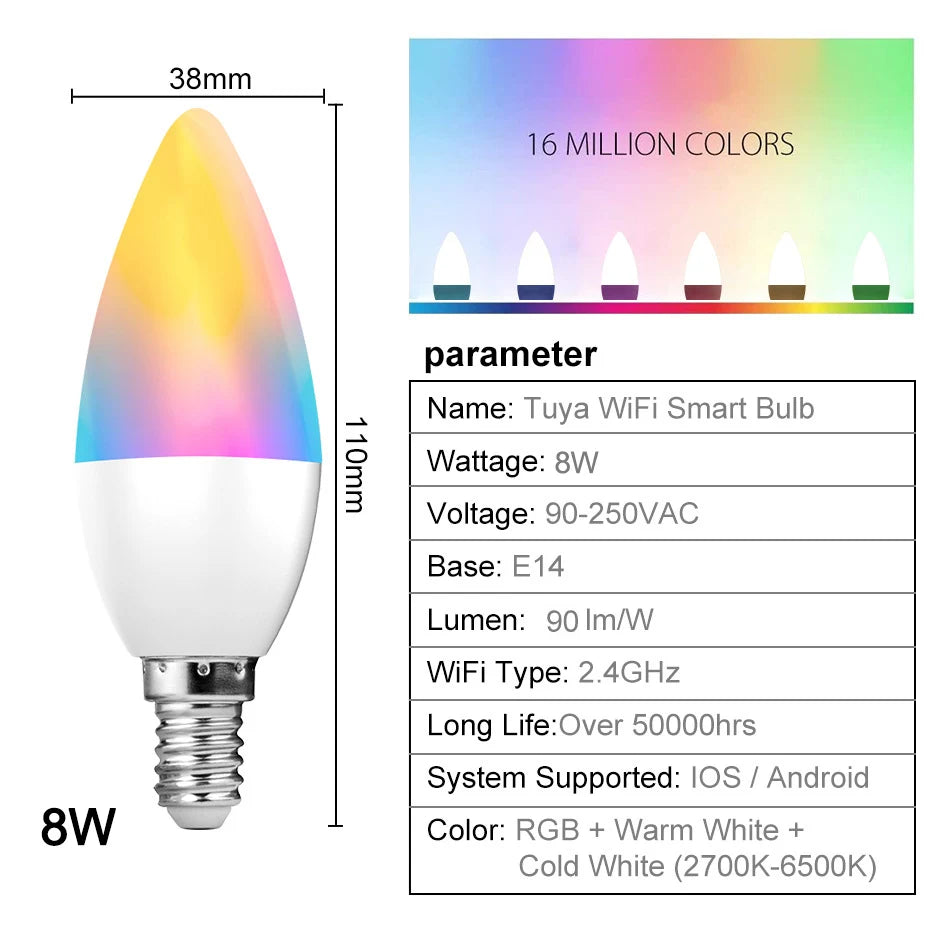 RGB E14 Bulb