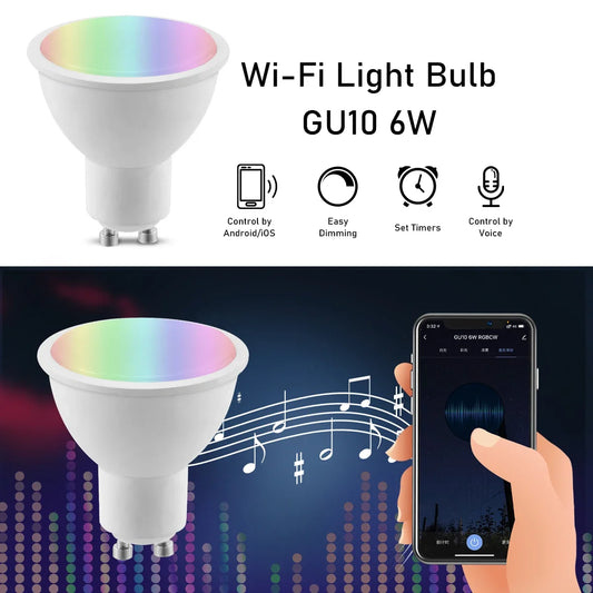 RGB GU10 Bulbs