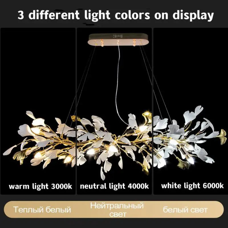 Leaf Hanging Led 3