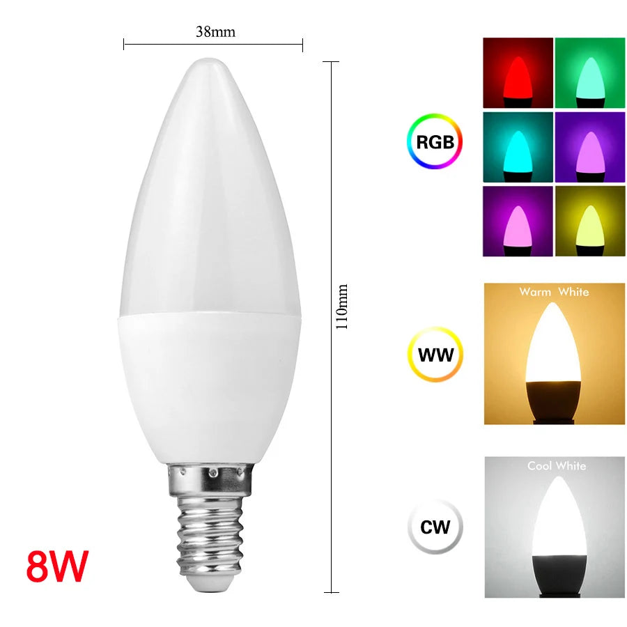 RGB E14 Bulb