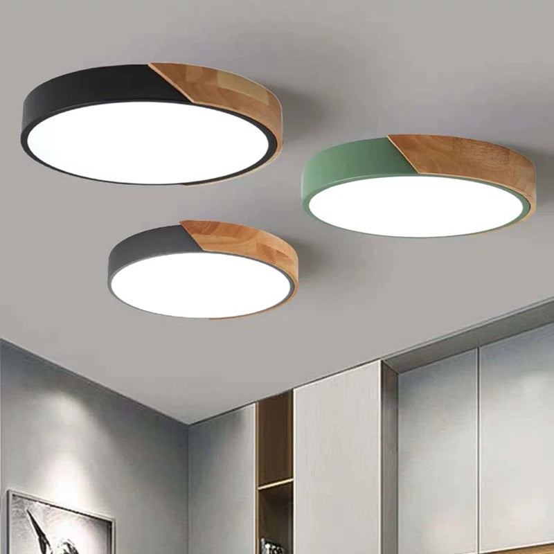 Wood Ceiling Led